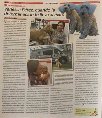 Recognition & Support - I am honored to have been featured in this article for young entrepreneurs in the hispanic community. I am grateful for the unconditional support my family and loved ones have given me, and I am grateful to all my clients for supporting me and trusting me with your babies.THANK YOU 🙏🏽