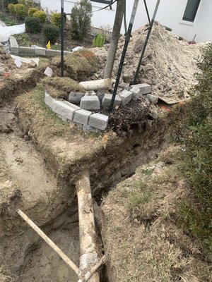 Sewer Reroute - This is a sewer reroute