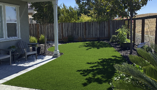 Turf, Artificial & Synthetic - Replacing your grass with artificial or synthetic turf has so many different benefits for you and your family. Not only is it low maintenance and better for the environment, but it’s also much better for your allergies and is pet friendly.
You no longer have to waste gas cutting your grass or having to water it to keep it alive and green in the summer. Artificial grass is low maintenance and will always be green no matter what the weather is like, including during drought season! Contact us today to get a quote. Turf, Artificial & Synthetic - Replacing your grass with artificial or synthetic turf has so many different benefits for you and your family. Not only is it low maintenance and better for the environment, but it’s also much better for your allergies and is pet friendly.
You no longer have to waste gas cutting your grass or having to water it to keep it alive and green in the summer. Artificial grass is low maintenance and will always be green no matter what the weather is like, including during drought season! Contact us today to get a quote.