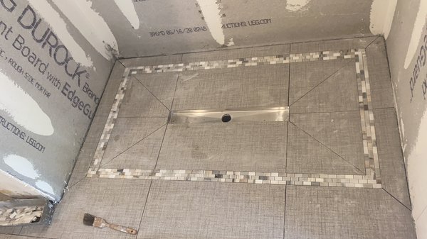 Davie - Bathroom renovation in Davie. 
Another beautiful design by Creative Kitchens