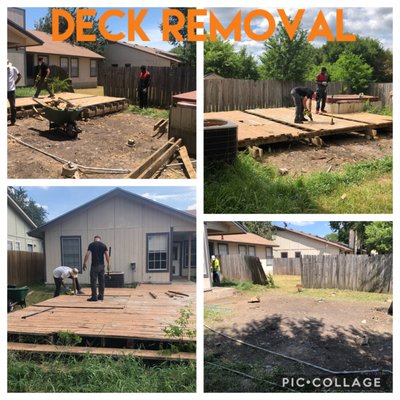 Deck Removal - Ready to get rid of that old deck?
Junk Monkey makes deck removal easy! Our team specializes in tearing down and hauling away old wood or composite decks safely and efficiently — leaving your yard clean and ready for what’s next.
📞 Call us today for a free estimate and let the Junk Monkey crew handle the demolition and haul-away for you! Deck Removal - Ready to get rid of that old deck?
Junk Monkey makes deck removal easy! Our team specializes in tearing down and hauling away old wood or composite decks safely and efficiently — leaving your yard clean and ready for what’s next.
📞 Call us today for a free estimate and let the Junk Monkey crew handle the demolition and haul-away for you!
