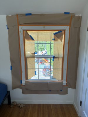 Block Frame Window and Interior Molding install in Bixby Knolls, Long Beach California - This block frame window install was in the beautful town of Bixby Knolls in Long Beach Ca. This home had old wooden frame single pane single hung glass windows and client wanted new vinyl energy efficient windows so we installed high quality low E double pane windows. The client also wanted to update the interior look of his home so we installed new modern moldings around his windows . We made sure to give it a soft touch finish by painting the moldings with a paint machine rather than brushes and we did a fine sanding until it was a soft touch . The client was very happy with finish and so were we . Definitely a fun project . Block Frame Window and Interior Molding install in Bixby Knolls, Long Beach California - This block frame window install was in the beautful town of Bixby Knolls in Long Beach Ca. This home had old wooden frame single pane single hung glass windows and client wanted new vinyl energy efficient windows so we installed high quality low E double pane windows. The client also wanted to update the interior look of his home so we installed new modern moldings around his windows . We made sure to give it a soft touch finish by painting the moldings with a paint machine rather than brushes and we did a fine sanding until it was a soft touch . The client was very happy with finish and so were we . Definitely a fun project .