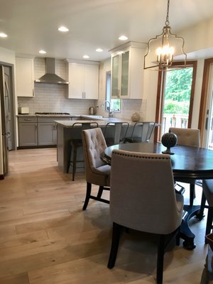 Mulligan Remodel - This was a kitchen and staircase remodel with hardwood