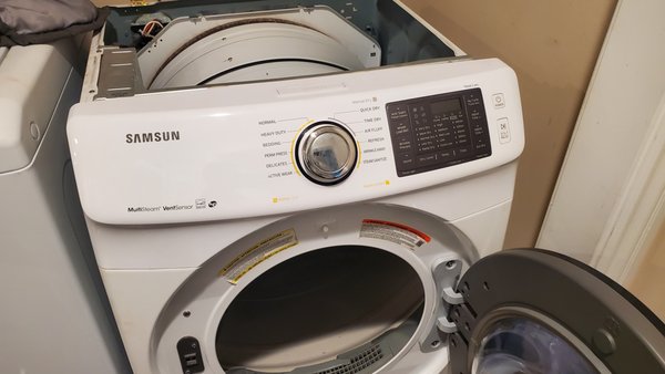 Samsung Dryer Repair: Replacing a Faulty Heating Element - A customer contacted us about their Samsung electric dryer, which had ceased producing heat. Recognizing that a non-heating dryer disrupts daily routines, we promptly scheduled a service visit to diagnose and resolve the issue.
Upon inspection, our certified technician determined that the heating element had failed—a common issue in Samsung dryers leading to a lack of heat during cycles. The heating element is crucial as it warms the air before it enters the drum; when it fails, clothes remain damp regardless of the cycle duration.
Unplugged the dryer and ensured safety protocols were followed. Disassembled the dryer to access the heating element assembly. Replaced the faulty heating element with a new, manufacturer-approved part.
Reassembled the dryer and conducted a test cycle to confirm proper operation. The dryer now functions efficiently, restoring optimal drying performance.
Common Signs of a Faulty Heating Element: Dryer runs but does not produce heat.Clothes remain damp after a full drying cycle.Dryer takes longer than usual to dry clothes.
Why Choose Masters4u, Appliance Repair Services?
*Experienced technicians specializing in Samsung dryer repairs.
*Use of genuine Samsung replacement parts for durability.
*Prompt and reliable service to minimize downtime.
*Commitment to customer satisfaction and appliance longevity.
If your Samsung dryer is exhibiting similar issues, don't hesitate to contact us for expert assistance. Samsung Dryer Repair: Replacing a Faulty Heating Element - A customer contacted us about their Samsung electric dryer, which had ceased producing heat. Recognizing that a non-heating dryer disrupts daily routines, we promptly scheduled a service visit to diagnose and resolve the issue.
Upon inspection, our certified technician determined that the heating element had failed—a common issue in Samsung dryers leading to a lack of heat during cycles. The heating element is crucial as it warms the air before it enters the drum; when it fails, clothes remain damp regardless of the cycle duration.
Unplugged the dryer and ensured safety protocols were followed. Disassembled the dryer to access the heating element assembly. Replaced the faulty heating element with a new, manufacturer-approved part.
Reassembled the dryer and conducted a test cycle to confirm proper operation. The dryer now functions efficiently, restoring optimal drying performance.
Common Signs of a Faulty Heating Element: Dryer runs but does not produce heat.Clothes remain damp after a full drying cycle.Dryer takes longer than usual to dry clothes.
Why Choose Masters4u, Appliance Repair Services?
*Experienced technicians specializing in Samsung dryer repairs.
*Use of genuine Samsung replacement parts for durability.
*Prompt and reliable service to minimize downtime.
*Commitment to customer satisfaction and appliance longevity.
If your Samsung dryer is exhibiting similar issues, don't hesitate to contact us for expert assistance.