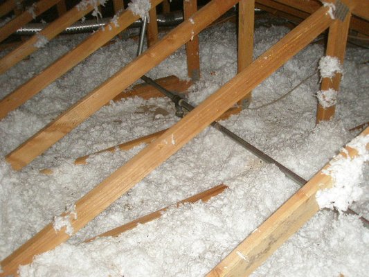 Insulation removal and install - Insulation removal and install to the attic.