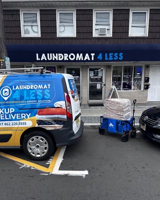 Pick-Up & Delivery Laundry Service - We offer convenient pick-up and delivery right to your door. Your laundry is professionally washed, dried, and folded with care, then returned fresh and neatly packaged. Reliable, high-quality service designed to save you time and make laundry easy. Pick-Up & Delivery Laundry Service - We offer convenient pick-up and delivery right to your door. Your laundry is professionally washed, dried, and folded with care, then returned fresh and neatly packaged. Reliable, high-quality service designed to save you time and make laundry easy.