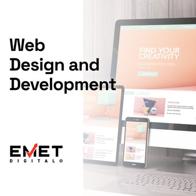 Web Design & Development - At Emet Digital, we specialize in designing and developing websites that capture your brand and your audience through a clearly defined aesthetic and streamlined user experience.
Web design and positive website user experience (UX) are crucial for a company’s local ranking and overall online success. Search engines, especially Google, consider user experience as an essential ranking factor. A well-designed website with excellent user experience not only attracts and retains visitors but also positively impacts local search rankings in the following ways:
-Reduced Bounce Rates
-Increased Dwell Time
-Mobile Responsiveness
-Positive Reviews and Social Sharing
Partnering with Emet Digital means we will continue to grow with you and help your website evolve over time to stay ahead of the curve and meet the demands of the ever-evolving digital marketplace. In just the past year or two, web design and website user experience have evolved in a number of significant ways:
-Core Web Vitals
-Voice Search Optimization
-Inclusivity and Accessibility
-Visual and Interactive Elements
Call (866) 281-3818 today for a free estimate and consultation. Web Design & Development - At Emet Digital, we specialize in designing and developing websites that capture your brand and your audience through a clearly defined aesthetic and streamlined user experience.
Web design and positive website user experience (UX) are crucial for a company’s local ranking and overall online success. Search engines, especially Google, consider user experience as an essential ranking factor. A well-designed website with excellent user experience not only attracts and retains visitors but also positively impacts local search rankings in the following ways:
-Reduced Bounce Rates
-Increased Dwell Time
-Mobile Responsiveness
-Positive Reviews and Social Sharing
Partnering with Emet Digital means we will continue to grow with you and help your website evolve over time to stay ahead of the curve and meet the demands of the ever-evolving digital marketplace. In just the past year or two, web design and website user experience have evolved in a number of significant ways:
-Core Web Vitals
-Voice Search Optimization
-Inclusivity and Accessibility
-Visual and Interactive Elements
Call (866) 281-3818 today for a free estimate and consultation.