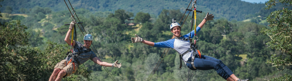 Zip'n & Sippin - This is for the adventurous spirit. We have partnered with Margarita Adventures for this thrilling and fun experience. Start your day zip lining through the vineyards enjoying beautiful views. Next you will head out for a day of wine tasting. You can allow us to customize the tour for you or you are welcome to pick and choose where you would like to go. You can even include beer tasting along the way if that is something your group is interested in.
What's included in this rate?
Professional and friendly guide
Vehicle
Concierge services for the day
Door to door pick up and drop off
Complimentary bottle water
A fabulous time!
*Safety and sanitization of our vehicles is our top priority. All vehicles are thoroughly cleaned after each tour. Zip'n & Sippin - This is for the adventurous spirit. We have partnered with Margarita Adventures for this thrilling and fun experience. Start your day zip lining through the vineyards enjoying beautiful views. Next you will head out for a day of wine tasting. You can allow us to customize the tour for you or you are welcome to pick and choose where you would like to go. You can even include beer tasting along the way if that is something your group is interested in.
What's included in this rate?
Professional and friendly guide
Vehicle
Concierge services for the day
Door to door pick up and drop off
Complimentary bottle water
A fabulous time!
*Safety and sanitization of our vehicles is our top priority. All vehicles are thoroughly cleaned after each tour.