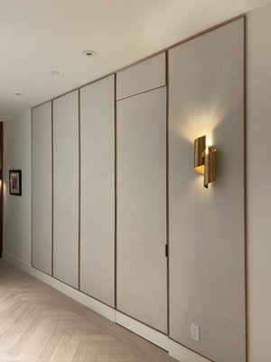 Philip Jeffries Finest Special Textured Wallcovering
Photo Sausalito
Comercial Project
Installed: Powderoom Professional Installation - We provide personal and virtually free estimative.
Proud to Serving San Francisco and Bay Area
The Company established itself as one of the San Francisco's most trusted and skilled Wallpaper installer, performing custom and specialty and wallcoverings working with designers, architects, residencial and comercial project. Philip Jeffries Finest Special Textured Wallcovering
Photo Sausalito
Comercial Project
Installed: Powderoom Professional Installation - We provide personal and virtually free estimative.
Proud to Serving San Francisco and Bay Area
The Company established itself as one of the San Francisco's most trusted and skilled Wallpaper installer, performing custom and specialty and wallcoverings working with designers, architects, residencial and comercial project.