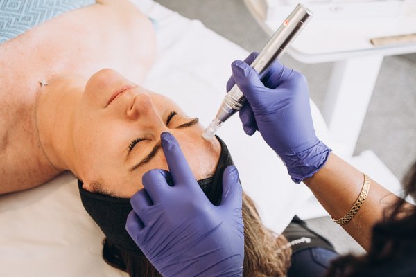 Facial Rejuvenation at Lokahi - Explore our range of treatments: Microneedling, nanoneedling, and facial acupuncture. Each 75-minute session features LED light therapy, a 3-type serum cocktail, and an aloe vera facial mask, culminating in a soothing facial oil/gua sha massage. Dr. Shamapant, our esteemed facial specialist, is dedicated to crafting personalized treatment plans tailored to your unique needs. Our focus is on enhancing skin health, diminishing fine lines and wrinkles, and revitalizing your appearance.