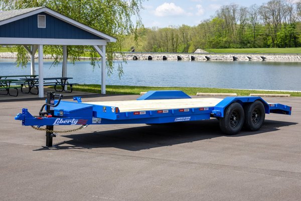 Trailer Sales - I can get in just about any trailer you'd like! The main brands we carry are Delco, Liberty, & Wolverine.
-Pontoon trailers (bunk & scissors)
-Gravity tilt trailers
-Equipment & skid steer trailers
-Car Hauler trailers
-Utility trailers
-Gooseneck trailers
-Dump trailers
-Fuel & diesel trailers