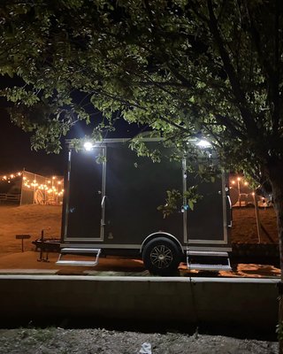 Luxury Restroom - Luxury restroom.
Perfect for any venue or backyard wedding or celebration. A cleaner option than traditional portable restrooms. Luxury Restroom - Luxury restroom.
Perfect for any venue or backyard wedding or celebration. A cleaner option than traditional portable restrooms.