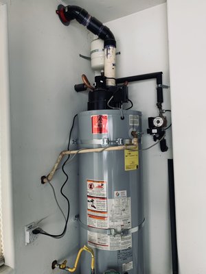 Power Vent Water Heater Install - Power Vent Water Heater Purchased and Installed Power Vent Water Heater Install - Power Vent Water Heater Purchased and Installed