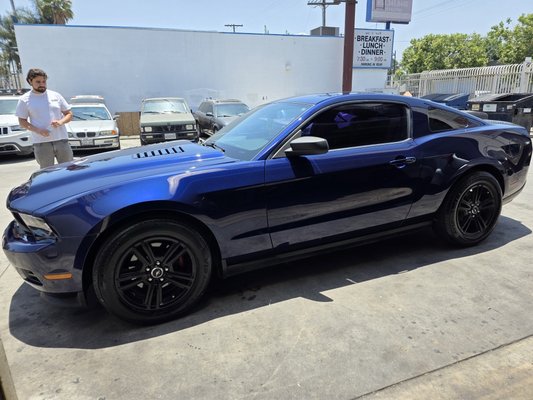 full paint job - Painted a full car for my client. He was amazed on the out come . full paint job - Painted a full car for my client. He was amazed on the out come .