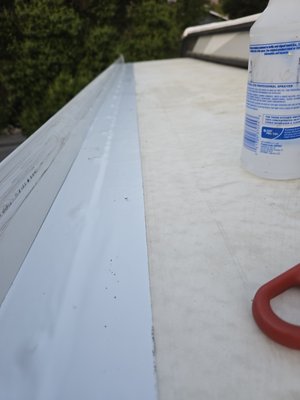 Roof paint - This project was done based on what the customer wanted. We were happy to oblige and make his trailer safe for all weather. Roof paint - This project was done based on what the customer wanted. We were happy to oblige and make his trailer safe for all weather.