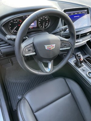 Full Interior Detail - This Cadillac needed some love on the leather seats. Leather wiped and conditioned. Full Interior Detail - This Cadillac needed some love on the leather seats. Leather wiped and conditioned.