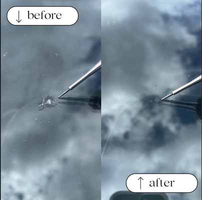 Rock Chip - Our customer contacted us about a rock chip that hit their windshield. We responded shortly and arrived at their location. We fixed this rock chip in as little as 30 minutes and it was looking like it's brand new! Contact us at 702-460-6485 to schedule an appointment! We are mobile service and come to you. Serving the Las Vegas Area since 1996. Rock Chip - Our customer contacted us about a rock chip that hit their windshield. We responded shortly and arrived at their location. We fixed this rock chip in as little as 30 minutes and it was looking like it's brand new! Contact us at 702-460-6485 to schedule an appointment! We are mobile service and come to you. Serving the Las Vegas Area since 1996.