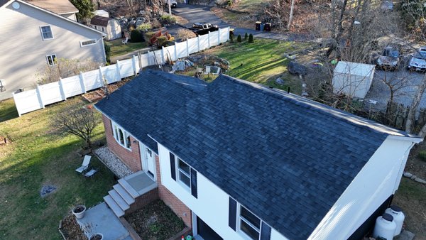 Lake house Roof Replacement - Kreck Contracting completed a beautiful roofing project on a serene lake house, installing premium Tamko Titan XT shingles for long-lasting protection and a sleek, polished look. With our commitment to quality craftsmanship and attention to detail, we ensured the roof complements the home’s natural surroundings while standing up to the elements. Let us bring expertise and care to your next roofing project!