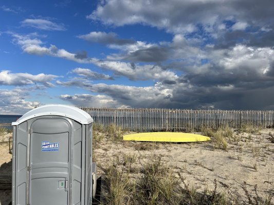 Clean and Sanitized Porta Potty Rentals and Service - The Cleanest Restrooms in Town! Clean and Sanitized Porta Potty Rentals and Service - The Cleanest Restrooms in Town!