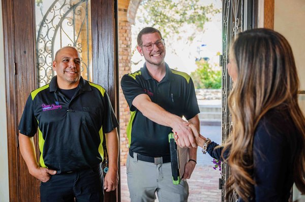 Trusted techs, happy customers. Quality service starts with a handshake. - Trusted techs, happy customers. Quality service starts with a handshake.
