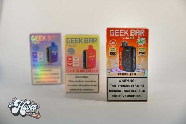 📍 Geek Bar Always in Stock — Best Prices in Oceanside! - Looking for Geek Bar vapes in Oceanside?
At The Haven Smoke & Vape – Oceanside, we always have Geek Bar disposables in stock — and always at the best price.
We’re proud to serve the Oceanside community with two convenient locations:
📍 The Haven Smoke & Vape II — 1405 S El Camino Real, Suite 5113, Oceanside, CA 92054
📍 The Haven Smoke & Vape — 3504 College Blvd, Suite F, Oceanside, CA 92056
Whether you’re a local resident, a visitor, or stationed nearby at Camp Pendleton, we’re here to keep you stocked with the freshest Geek Bar disposables, unbeatable prices, and real customer service.
Why Geek Bar fans shop here:
Full selection of Geek Bar flavors — always authentic
Fresh inventory restocked daily
Best local prices on Geek Bar and premium disposables
Friendly staff who actually know their products
Two locations = convenience and consistency
We’re honored to welcome the Marines, veterans, and military families of Oceanside. Your service means everything — our service is here for you.
🛒 Visit us today at either of our Oceanside locations:
📍 The Haven Smoke & Vape II – Oceanside
1405 S El Camino Real, Suite 5113
Oceanside, CA 92054
📍 The Haven Smoke & Vape – Oceanside
3504 College Blvd, Suite F
Oceanside, CA 92056 📍 Geek Bar Always in Stock — Best Prices in Oceanside! - Looking for Geek Bar vapes in Oceanside?
At The Haven Smoke & Vape – Oceanside, we always have Geek Bar disposables in stock — and always at the best price.
We’re proud to serve the Oceanside community with two convenient locations:
📍 The Haven Smoke & Vape II — 1405 S El Camino Real, Suite 5113, Oceanside, CA 92054
📍 The Haven Smoke & Vape — 3504 College Blvd, Suite F, Oceanside, CA 92056
Whether you’re a local resident, a visitor, or stationed nearby at Camp Pendleton, we’re here to keep you stocked with the freshest Geek Bar disposables, unbeatable prices, and real customer service.
Why Geek Bar fans shop here:
Full selection of Geek Bar flavors — always authentic
Fresh inventory restocked daily
Best local prices on Geek Bar and premium disposables
Friendly staff who actually know their products
Two locations = convenience and consistency
We’re honored to welcome the Marines, veterans, and military families of Oceanside. Your service means everything — our service is here for you.
🛒 Visit us today at either of our Oceanside locations:
📍 The Haven Smoke & Vape II – Oceanside
1405 S El Camino Real, Suite 5113
Oceanside, CA 92054
📍 The Haven Smoke & Vape – Oceanside
3504 College Blvd, Suite F
Oceanside, CA 92056