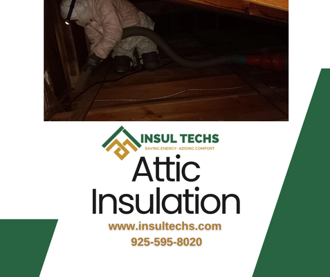 Attic Insulation 🏡✨ - Insul Techs offers top-of-the-line attic insulation solutions tailored to maximize comfort and energy efficiency in your home or business. Our expert team ensures thorough and effective insulation installation, preventing heat loss in winter and heat gain in summer. With Insul Techs' attic insulation services, enjoy improved indoor comfort, reduced energy costs, and a more sustainable living or working environment year-round.