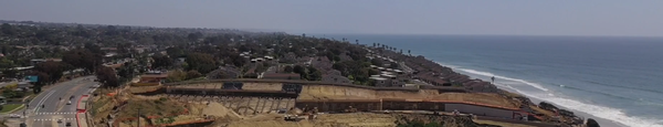 Resort Progression Reports - FD1DRONE provides monthly aerial progression reports for a 16 month build. Ponto Beach Ca. Provided progression reports and marketing video photography for owners. This project is in the final build stages and is true new landmark for the community! Also provided 3d modeling and storytelling for this  project build. Special pricing available for more info please email us at info@fly-drone.com