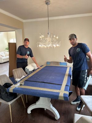 4 Bedroom House Pack & Move - Our team recently completed a full pack-and-move service for a 4-bedroom home. From carefully wrapping furniture and protecting delicate items, to efficiently loading two trucks and transporting everything safely, we handled it all start-to-finish.
✅ Full Packing Service – Every dish, glass, and décor item was securely packed.
✅ Furniture Protection – All large furniture wrapped in thick moving blankets and shrink wrap for maximum protection.
✅ Organized Loading – Trucks packed with precision to maximize space and ensure safe transport.
✅ Smooth Unloading & Setup – Placed items and furniture exactly where the customer wanted them.
The crew worked with professionalism, care, and efficiency—turning what could’ve been a stressful moving day into a smooth, well-organized transition.
If you’re planning a big move, our Sarver Movers team is ready to make it stress-free. 🚚🐾 4 Bedroom House Pack & Move - Our team recently completed a full pack-and-move service for a 4-bedroom home. From carefully wrapping furniture and protecting delicate items, to efficiently loading two trucks and transporting everything safely, we handled it all start-to-finish.
✅ Full Packing Service – Every dish, glass, and décor item was securely packed.
✅ Furniture Protection – All large furniture wrapped in thick moving blankets and shrink wrap for maximum protection.
✅ Organized Loading – Trucks packed with precision to maximize space and ensure safe transport.
✅ Smooth Unloading & Setup – Placed items and furniture exactly where the customer wanted them.
The crew worked with professionalism, care, and efficiency—turning what could’ve been a stressful moving day into a smooth, well-organized transition.
If you’re planning a big move, our Sarver Movers team is ready to make it stress-free. 🚚🐾