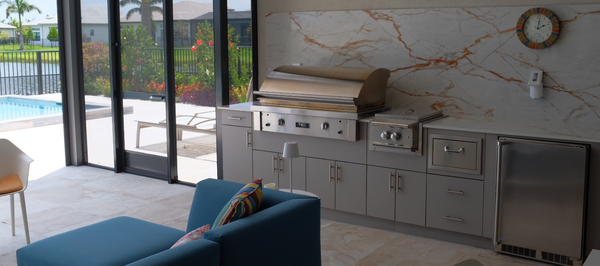 “The Only Full-Service Outdoor Kitchen Company” - We specialize in designing, building, and servicing luxury outdoor kitchens. Our team provides complete solutions — from premium grill sales, marble & granite countertops, and custom cabinetry to repair, cleaning, and maintenance. As South Florida’s only full-service outdoor kitchen company, we take care of every detail so our customers enjoy a seamless experience and a beautiful, functional outdoor living space. “The Only Full-Service Outdoor Kitchen Company” - We specialize in designing, building, and servicing luxury outdoor kitchens. Our team provides complete solutions — from premium grill sales, marble & granite countertops, and custom cabinetry to repair, cleaning, and maintenance. As South Florida’s only full-service outdoor kitchen company, we take care of every detail so our customers enjoy a seamless experience and a beautiful, functional outdoor living space.
