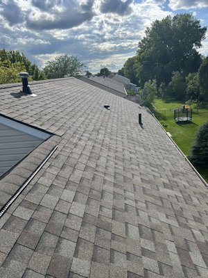 Roofing replaced - Roof replacement on residential house that was leaking