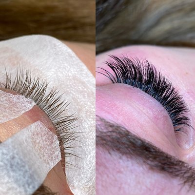Eyelash extensions - Eyelash extension you can have them as natural look . Hybrids  or volume . You choose- we deliver 😉