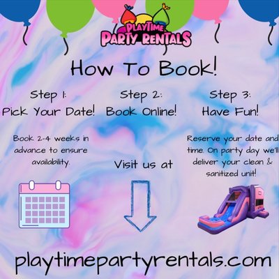 Book your next party with us! - Whatever the occasion and whatever the size and age of your guests, PlayTime Party Rentals has got the right product rentals for you which will make your event in Rosenberg, Sugar Land, Richmond or other nearby areas in Texas live in the memory for years afterwards! Book your next party with us! - Whatever the occasion and whatever the size and age of your guests, PlayTime Party Rentals has got the right product rentals for you which will make your event in Rosenberg, Sugar Land, Richmond or other nearby areas in Texas live in the memory for years afterwards!