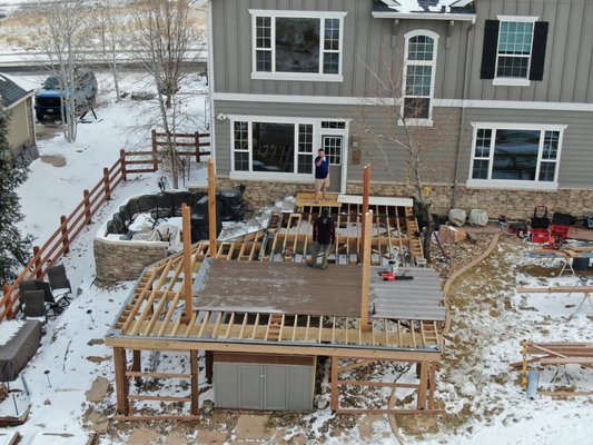 Ground level deck - This was so much fun to deliver exactly what the home owner wanted in their outdoor space