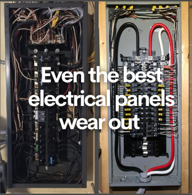 Electrical Panel Upgrades - All electrical panels wear out eventually. Don't trust the replacement to an amateur when the professionals offer competitive pricing!