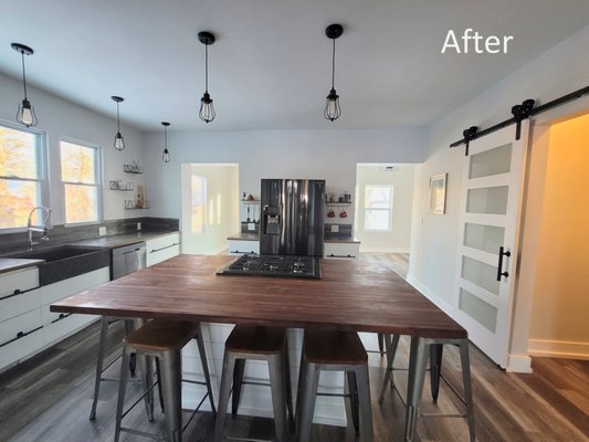 Kitchen Remodel 2021 - This was a blank room that was falling apart... and now it's an amazing modern kitchen! Kitchen Remodel 2021 - This was a blank room that was falling apart... and now it's an amazing modern kitchen!
