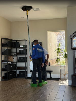 Whole Home Energy Audit - Find out where your home is wasting energy and money! Our certified team uses tools like blower doors and thermal cameras to detect hidden leaks, insulation gaps, and efficiency issues. You’ll get a full report with solutions to boost comfort, lower bills, and keep your home running Way Cool.
