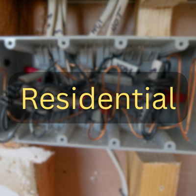 Residential Electrical Work - We specialize in residential electrical services—from rewiring and panel upgrades to lighting installation and troubleshooting. Our team is known for honesty, fast response, and reliable results. We handle projects of all sizes, ensuring safety and satisfaction every step of the way. Count on us to keep your home powered and protected with expert workmanship and friendly service. Contact us for a free estimate! Residential Electrical Work - We specialize in residential electrical services—from rewiring and panel upgrades to lighting installation and troubleshooting. Our team is known for honesty, fast response, and reliable results. We handle projects of all sizes, ensuring safety and satisfaction every step of the way. Count on us to keep your home powered and protected with expert workmanship and friendly service. Contact us for a free estimate!