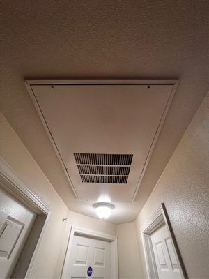 HVAC Repair - Experienced ABC service technicians performed the diagnose and repair furnace issue
in San Jose, California.

Our team replaced inside and outside units
⚙️Brand: Firat co
⚙️Model: 41c3103hpv

🔘Customer noticed it is not heating

🔘Diagnostic result: drain pan is rusted. Freon leak. R22 freon system. 
  Inside and outside units need to be replaced 


Fixed same day
Warranty 6 Months.