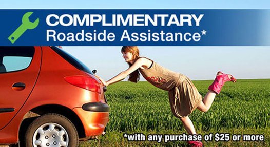 Complimentary Roadside Assistance - You never have to become stranded again! Complimentary roadside assistance is made available to every customer who purchases $25 or more in services. The roadside assistance program offers up to $75 reimbursement services for: Towing, battery jump start, emergency fuel delivery, lockout aid, and flat tire assistance.
Use the dedicated toll-free number to be connected to a dispatch agent who will coordinate the service (it's available 24/7). Roadside assistance benefit coverage is available 365 days from the service invoice date. Each time you return to an Honest-1 Auto Care location for service of $25 of more, you extend the roadside assistance coverage for 365 days. Complimentary Roadside Assistance - You never have to become stranded again! Complimentary roadside assistance is made available to every customer who purchases $25 or more in services. The roadside assistance program offers up to $75 reimbursement services for: Towing, battery jump start, emergency fuel delivery, lockout aid, and flat tire assistance.
Use the dedicated toll-free number to be connected to a dispatch agent who will coordinate the service (it's available 24/7). Roadside assistance benefit coverage is available 365 days from the service invoice date. Each time you return to an Honest-1 Auto Care location for service of $25 of more, you extend the roadside assistance coverage for 365 days.