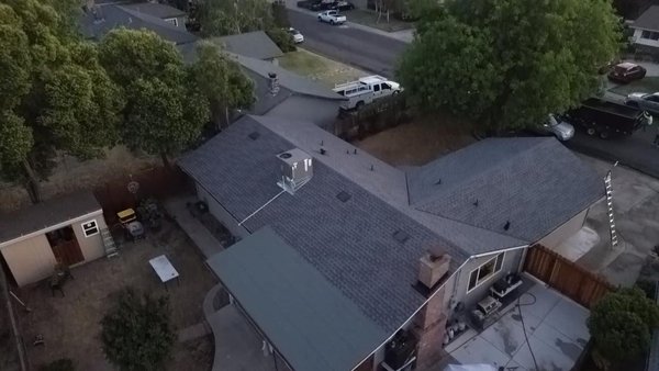 Modesto Roof - This roof was for our customer Ron, who lives in Modesto. He chose us because he knew we deliver quality work. I remember he said, 'You guys do really good work with roofs. Thank you!!!