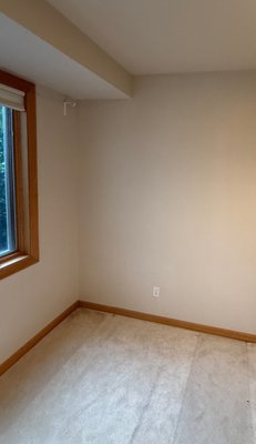 Mold Remediation - Exterior leak caused mold growth in bedroom Mold Remediation - Exterior leak caused mold growth in bedroom