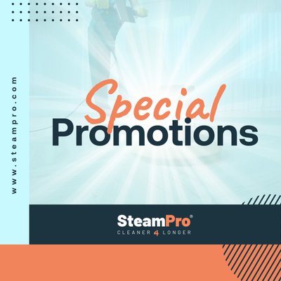 Special Promotions - 🎉 Special Promotion Alert! 🎉
Transform your home with our exclusive offer: FREE fabric protection with any upholstery or rug cleaning service!
At Steam Pro Carpet Cleaning, we're excited to introduce this special promotion to enhance the longevity and beauty of your upholstery and rugs. Whether you're reviving tired couches, refreshing luxurious rugs, or giving your favorite armchair a new lease on life, our expert team is here to help.
With our complimentary fabric protection, you'll enjoy added peace of mind knowing that your upholstery and rugs are shielded against spills, stains, and everyday wear and tear. Our advanced fabric protection formula creates an invisible barrier, keeping your furnishings looking pristine for longer.
Don't miss out on this incredible opportunity to elevate your home's cleanliness and comfort while saving big. Book your upholstery or rug cleaning service today and take advantage of our FREE fabric protection offer! Special Promotions - 🎉 Special Promotion Alert! 🎉
Transform your home with our exclusive offer: FREE fabric protection with any upholstery or rug cleaning service!
At Steam Pro Carpet Cleaning, we're excited to introduce this special promotion to enhance the longevity and beauty of your upholstery and rugs. Whether you're reviving tired couches, refreshing luxurious rugs, or giving your favorite armchair a new lease on life, our expert team is here to help.
With our complimentary fabric protection, you'll enjoy added peace of mind knowing that your upholstery and rugs are shielded against spills, stains, and everyday wear and tear. Our advanced fabric protection formula creates an invisible barrier, keeping your furnishings looking pristine for longer.
Don't miss out on this incredible opportunity to elevate your home's cleanliness and comfort while saving big. Book your upholstery or rug cleaning service today and take advantage of our FREE fabric protection offer!