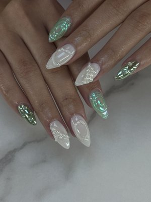 3D nail art. Complex design nail art.
Korean 3D nails. - All these sets were hand-painted and self created.
All these sets took me 2-4hrs to finish. 3D nail art. Complex design nail art.
Korean 3D nails. - All these sets were hand-painted and self created.
All these sets took me 2-4hrs to finish.