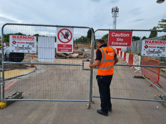 Construction Site Security - Protect your construction sit from theft and vandalism with our trained security team. We provide 24/7 monitoring, patrols, ad rapid response to keep your assets safe and projects on track.
Get a quote!
Call (916) 514-0370 Construction Site Security - Protect your construction sit from theft and vandalism with our trained security team. We provide 24/7 monitoring, patrols, ad rapid response to keep your assets safe and projects on track.
Get a quote!
Call (916) 514-0370
