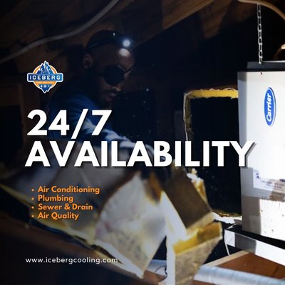 We offer flexible scheduling to work around your needs and provide 24/7 emergency repair service. - With over 70 years of experience and a commitment to quality, Iceberg Home Services is the trusted HVAC provider throughout Polk County. Here’s why you should choose us for all your heating, cooling, and plumbing needs:
Prompt Service: Our response and solutions will be prompt, and the work will be done professionally and efficiently.
Skilled and Certified: You don’t want just anyone trying to repair or replace your HVAC system. We take certification and experience seriously because we want to provide you with nothing less than exceptional service. We pride ourselves on staying at the forefront of our industry and continually improving our skill set.
Helpful: We’re not just selling products; we’re working with you to find the most effective solutions for your HVAC needs. Our friendly staff is always available to answer your questions and offer expert guidance.
Satisfaction Guarantee: We stand behind our work. If you’re not completely satisfied with our service, we’ll make it right. Your comfort is our top priority.
Convenient Scheduling: We know your time is valuable. We offer flexible scheduling to work around your needs and provide 24/7 emergency repair service. Our on-call technicians are available whenever you need us.
Trusted by the Community: As a family-owned business, we treat our customers like family. Our team is committed to providing courteous, professional service. We take pride in being your neighbors and ensuring your home gets the care it deserves. We offer flexible scheduling to work around your needs and provide 24/7 emergency repair service. - With over 70 years of experience and a commitment to quality, Iceberg Home Services is the trusted HVAC provider throughout Polk County. Here’s why you should choose us for all your heating, cooling, and plumbing needs:
Prompt Service: Our response and solutions will be prompt, and the work will be done professionally and efficiently.
Skilled and Certified: You don’t want just anyone trying to repair or replace your HVAC system. We take certification and experience seriously because we want to provide you with nothing less than exceptional service. We pride ourselves on staying at the forefront of our industry and continually improving our skill set.
Helpful: We’re not just selling products; we’re working with you to find the most effective solutions for your HVAC needs. Our friendly staff is always available to answer your questions and offer expert guidance.
Satisfaction Guarantee: We stand behind our work. If you’re not completely satisfied with our service, we’ll make it right. Your comfort is our top priority.
Convenient Scheduling: We know your time is valuable. We offer flexible scheduling to work around your needs and provide 24/7 emergency repair service. Our on-call technicians are available whenever you need us.
Trusted by the Community: As a family-owned business, we treat our customers like family. Our team is committed to providing courteous, professional service. We take pride in being your neighbors and ensuring your home gets the care it deserves.