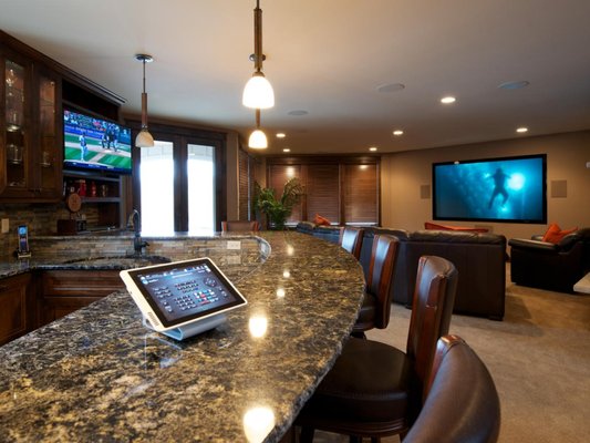 Home Automation System - Let us convert your home into a smart home!
A home automation system seamlessly integrates smart devices, enabling remote control and automation of household tasks. It empowers users to manage lighting, heating, security, and entertainment with convenience and efficiency, fostering a connected and intelligent living environment that adapts to individual preferences while enhancing energy savings and security. Home Automation System - Let us convert your home into a smart home!
A home automation system seamlessly integrates smart devices, enabling remote control and automation of household tasks. It empowers users to manage lighting, heating, security, and entertainment with convenience and efficiency, fostering a connected and intelligent living environment that adapts to individual preferences while enhancing energy savings and security.