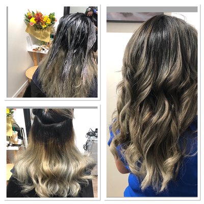 Smoky Silver - Removing and correcting the gold band. Creating a beautiful smoky silver look Smoky Silver - Removing and correcting the gold band. Creating a beautiful smoky silver look