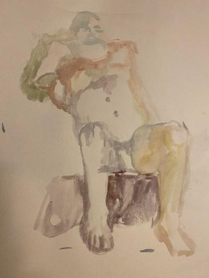 Portrait and Figure Drawing - Figure Sketch group $20 w nude model