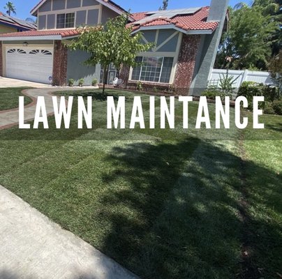 LAWN CARE - Mowing/Trimming, Edging, Brush/Leaf/Debris Removal, Grass/Sod Installation/Removal, Weeding, Fertilizer Application. With over 8 years of lawn care experience, you can trust us with any/all of your lawn needs. Call/text for a FREE estimate at (909) 754-7919. LAWN CARE - Mowing/Trimming, Edging, Brush/Leaf/Debris Removal, Grass/Sod Installation/Removal, Weeding, Fertilizer Application. With over 8 years of lawn care experience, you can trust us with any/all of your lawn needs. Call/text for a FREE estimate at (909) 754-7919.