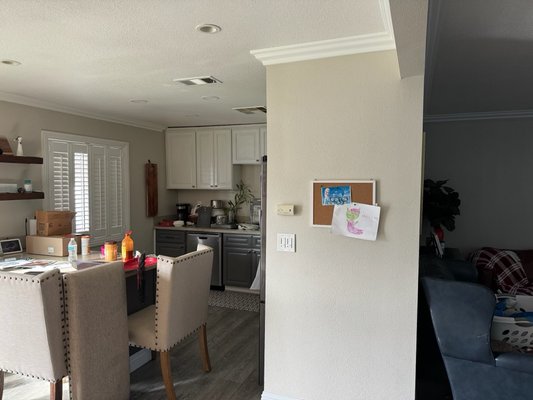 Kitchen remodel with load bearing wall delete - Kitchen remodel with load bearing wall delete. Can lights added Kitchen remodel with load bearing wall delete - Kitchen remodel with load bearing wall delete. Can lights added